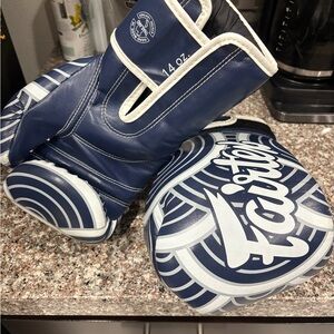 Blue Boxing Gloves